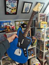 Guitarra inalámbrica Fender Jaguar azul PS4 Playstation4 Rock Band 4 Harmonix 051-064 segunda mano  Embacar hacia Argentina