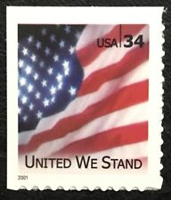 2002 Scott #3549 - 34¢ - BANDEIRA - UNITED WE STAND - Folheto Selo Único - MNH comprar usado  Enviando para Brazil