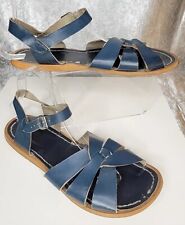 Saltwater sandals navy for sale  Spokane