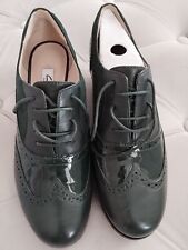 Clarks green leather for sale  LONDON