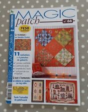 Magazine patchwork magic d'occasion  Saint-Gilles-Croix-de-Vie