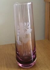 Caithness glass etched for sale  SANDY