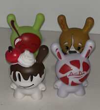 Kidrobot Dunny Lote de 4 Sonic Exclusives: Brown One Has Some Scratches comprar usado  Enviando para Brazil