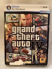 Grand Theft Auto IV 4 (Windows PC, 2008) GTA4 CIB com livretos e pôster, limpo comprar usado  Enviando para Brazil