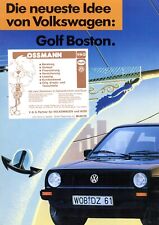 Golf boston prospekt gebraucht kaufen  Gladbeck