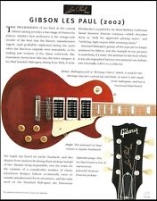 2003 Gibson Les Paul + 1993 guitarra Blueshawk 8,5 x 11 história artigo impressão comprar usado  Enviando para Brazil