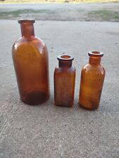 Amber medicine bottles for sale  Delphos