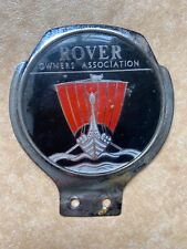 Vintage rover owners for sale  CHESTERFIELD