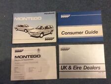 Montego 1988 handbook for sale  SOUTHAMPTON