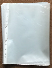 Plastic punched pockets for sale  FRINTON-ON-SEA