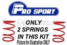 Prosport lowering springs for sale  UK