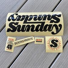 Used, SUNDAY 2022 SOUNDWAVE SPECIAL - GARY YOUNG STICKER KIT for sale  Shipping to South Africa
