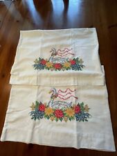 Vtg pillowcases hand for sale  Stokesdale