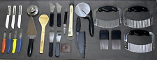 Lote de 24 herramientas de cocina mimadas para chef utensilios esparcidor de cuchillos cortador de cucharas espátulas segunda mano  Embacar hacia Argentina