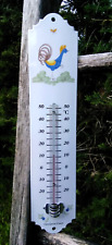 Plaque émaillée thermomètre d'occasion  Mehun-sur-Yèvre
