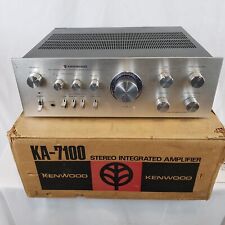 Amplificador integrado estéreo Kenwood KA-7100 de colección segunda mano  Embacar hacia Argentina