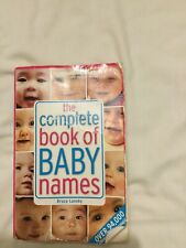 complete book baby names for sale  PONTYPOOL