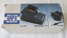 Usado, Detector eletrônico de marca d'água Safe Signoscope T2 para selos, com adaptador de energia comprar usado  Enviando para Brazil