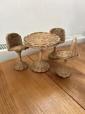 Wicker chairs mini for sale  EASTBOURNE