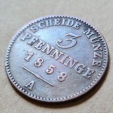 Preußen pfenninge 1858 gebraucht kaufen  Zittau