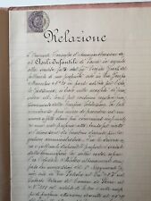 Pavia manoscritto progetto usato  Zeccone