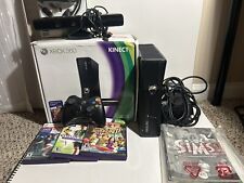 Microsoft Xbox 360 S Gaming Console and Kinect - Black Tested Works Accesories for sale  Shipping to South Africa