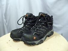 Merrell Men’s Black Waterproof Work Boots Boots  Size 8.0 M  ASTM F4213-18 for sale  Shipping to South Africa