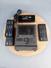 Gravador de vídeo cassete compacto JVC HR-C3U VHS-C, 3 baterias, adaptador, carregador comprar usado  Enviando para Brazil