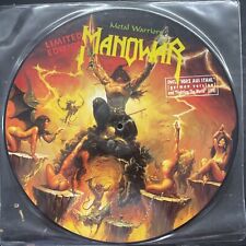 Usado, RARO 1993 Manowar Metal Warriors Picture Disc disco de metal LP vinil comprar usado  Enviando para Brazil