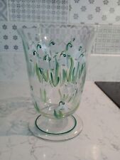 Glass vase hand for sale  FRODSHAM