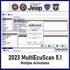 Multiecuscan 5.1 software for sale  Shipping to Ireland