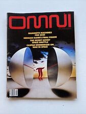 Omni magazine vol. for sale  LICHFIELD