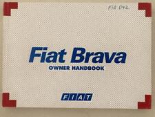 Manual do proprietário de carro Fiat Brava 2000 quinta edição #603.45.127, usado comprar usado  Enviando para Brazil