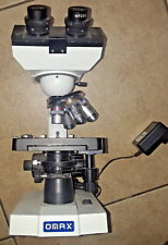 Used, OMAX  Compound Microscope appears to work 5 lenses for sale  Shipping to South Africa