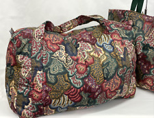 Paisley fabric duffle for sale  Bristol