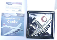 Usado, Focke-Wulf Fw 200 CONDOR D-ACON plated, Atlas Silver Classics ca 1:200 boxed ovp comprar usado  Enviando para Brazil