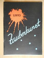 Zauberkunst 1973 zeitschrift gebraucht kaufen  Weinböhla