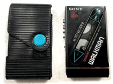 SONY WM-101 Reproductor de cassette Estéreo Walkman FUNCIONANDO Hecho en Japón Dolby Inverso segunda mano  Embacar hacia Argentina