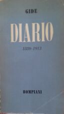 Diario. 1889 1913 usato  Italia