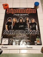 Autographed shinedown signed for sale  Jacksonville