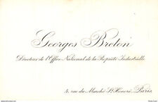 15463  GEORGES BRETON PROPRIETE INDUSTRIELLE PARIS    0170 comprar usado  Enviando para Brazil