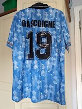 Signed paul gascoigne for sale  BRAINTREE