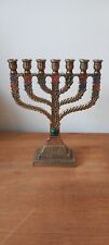 Candlestick brass menorah for sale  Shipping to Ireland