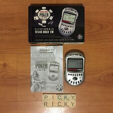 Used, World Series of Poker Excalibur Electronic Talking Texas Hold 'Em Handheld Game for sale  SOUTHEND-ON-SEA