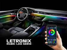 Usado, LETRONIX RGBIC RGB Full LED Rainbow Ambientebeleuchtung mit App & Fernbedienung comprar usado  Enviando para Brazil
