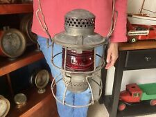 Antique railroad lantern for sale  Shipping to Ireland