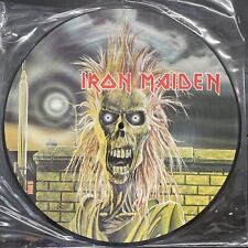 Usado, RARO 1980 Iron Maiden disco de imagem auto-intitulado disco de metal LP vinil comprar usado  Enviando para Brazil