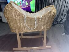 wicker moses basket for sale  LIVERPOOL