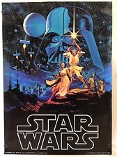 Star Wars ""Una NUEVA ESPERANZA"" Original 1977 Póster de Película Rara 20 X 28 Arte de Hildebrandt segunda mano  Embacar hacia Argentina