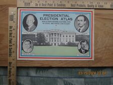 Presidential election atlas for sale  Dover Foxcroft